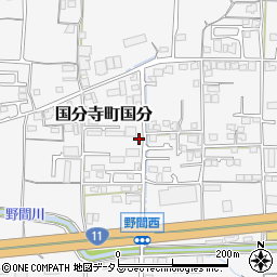 香川県高松市国分寺町国分530周辺の地図