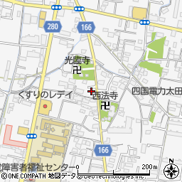 香川県高松市太田上町559周辺の地図