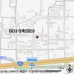 香川県高松市国分寺町国分537周辺の地図