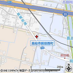 香川県高松市下田井町152-1周辺の地図