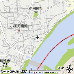 和歌山県橋本市高野口町小田164周辺の地図
