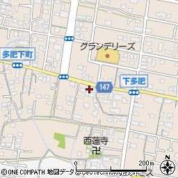 香川県高松市多肥下町207周辺の地図