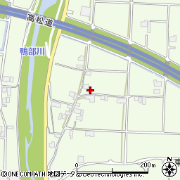 香川県さぬき市鴨部145周辺の地図