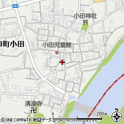 和歌山県橋本市高野口町小田157周辺の地図