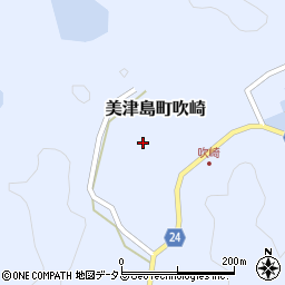 長崎県対馬市美津島町吹崎154周辺の地図