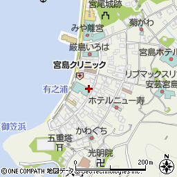 広島県廿日市市宮島町癸周辺の地図