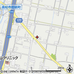 香川県高松市檀紙町665周辺の地図