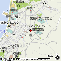 広島県廿日市市宮島町635周辺の地図