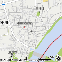 和歌山県橋本市高野口町小田155周辺の地図