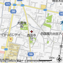 香川県高松市太田上町560周辺の地図