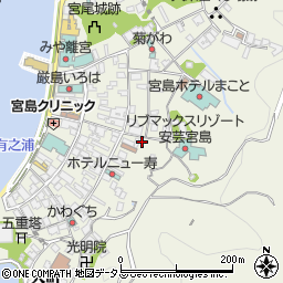広島県廿日市市宮島町603周辺の地図