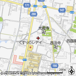 香川県高松市太田上町555周辺の地図