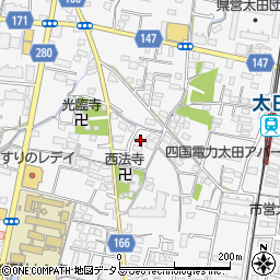 香川県高松市太田上町564周辺の地図