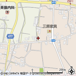兵庫県南あわじ市榎列西川235-4周辺の地図