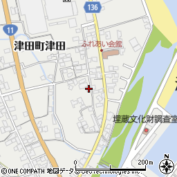 香川県さぬき市津田町津田2571-2周辺の地図
