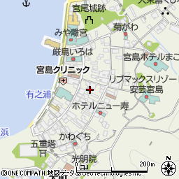 広島県廿日市市宮島町528周辺の地図