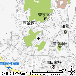 広島県尾道市因島田熊町西浜区2397-1周辺の地図