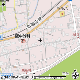 和歌山県伊都郡かつらぎ町妙寺周辺の地図