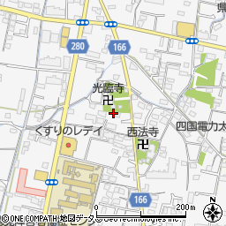 香川県高松市太田上町553周辺の地図