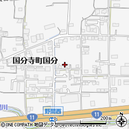 香川県高松市国分寺町国分514周辺の地図