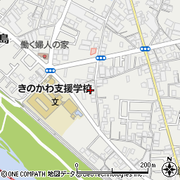 和歌山県橋本市高野口町向島24周辺の地図