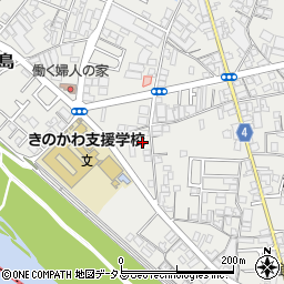 和歌山県橋本市高野口町向島24周辺の地図