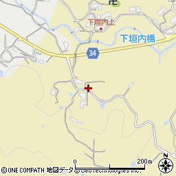 広島県呉市安浦町大字下垣内641周辺の地図