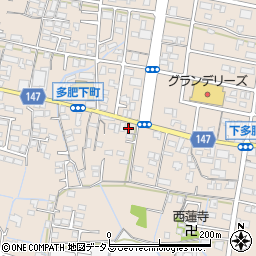 香川県高松市多肥下町43周辺の地図