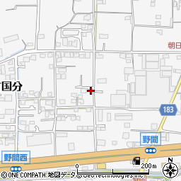 香川県高松市国分寺町国分551-12周辺の地図