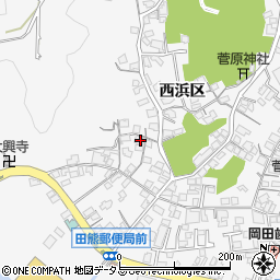 広島県尾道市因島田熊町西浜区2426周辺の地図