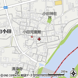 和歌山県橋本市高野口町小田154周辺の地図