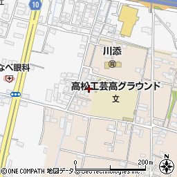 香川県高松市下田井町61-12周辺の地図