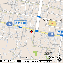 香川県高松市多肥下町43-5周辺の地図