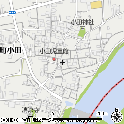 和歌山県橋本市高野口町小田153周辺の地図