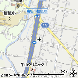 香川県高松市檀紙町757-6周辺の地図