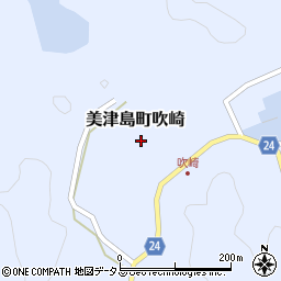 長崎県対馬市美津島町吹崎157周辺の地図