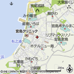 広島県廿日市市宮島町535周辺の地図