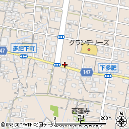 株式会社カガワキーサービス周辺の地図