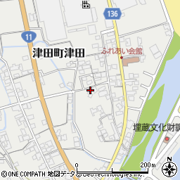 香川県さぬき市津田町津田2571-6周辺の地図