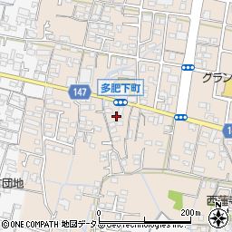香川県高松市多肥下町58周辺の地図