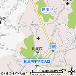 広島県尾道市因島土生町郷区周辺の地図