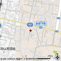 香川県高松市多肥下町76周辺の地図