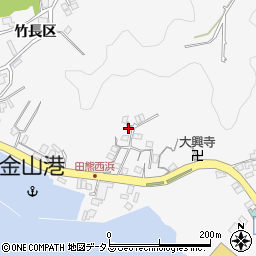 広島県尾道市因島田熊町金山区4154-2周辺の地図