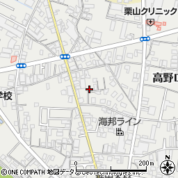和歌山県橋本市高野口町小田610周辺の地図