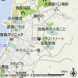 広島県廿日市市宮島町659周辺の地図