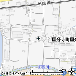 香川県高松市国分寺町国分882周辺の地図