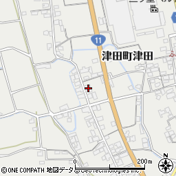 香川県さぬき市津田町津田2544周辺の地図
