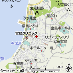 広島県廿日市市宮島町594周辺の地図