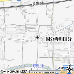 香川県高松市国分寺町国分879-11周辺の地図