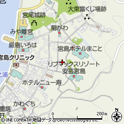 広島県廿日市市宮島町660周辺の地図